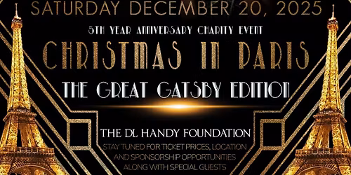 5th Year Anniversary Charity Gala- \u201cThe Great Gatsby\u201d Edition