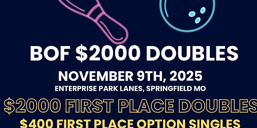 BOF $2000 Kickoff Doubles