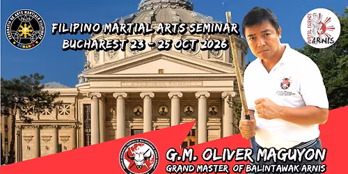 Balintawak Arnis Seminar with GM Oliver Maguyon