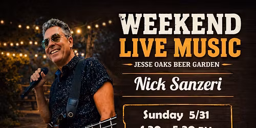 Nick Sanzeri - Live in the Beer Garden