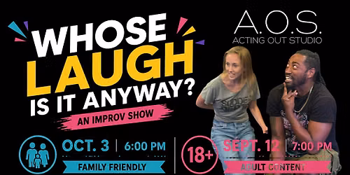 Whose Laugh Is It Anyway Improv Show at Acting Out Studio!