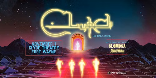 CLUTCH: US Fall Tour with Slomosa and Blood Vulture