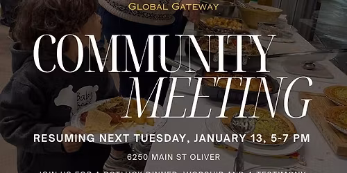 Community Meetings