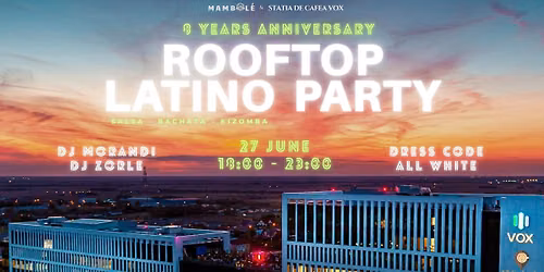 8 Years Anniversary - Rooftop Latino Party