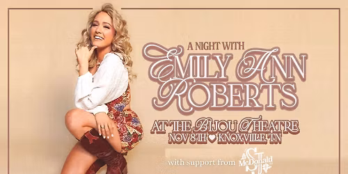 Bijou Theatre - Emily Ann Roberts & SJ McDonald