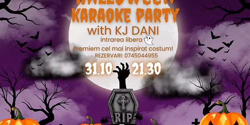 \ud83d\udc7b\ud83c\udf83 HALLOWEEN KARAOKE PARTY @ IMPERIUM PUB cu KJ DANI \ud83c\udfa4\ud83e\udd87