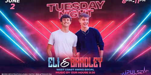 Pulse West Coast Swing Social ft. DJ Bradley and DJ Eli!