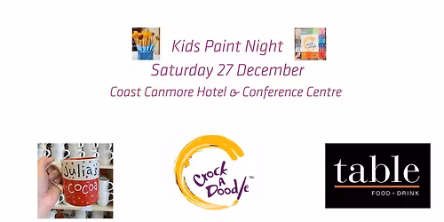 Kids Paint Night @Table Food + Drink - Coast Canmore Hotel