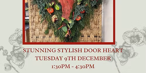 Stunning Stylish Door Heart Workshop 