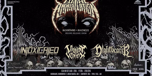 Total Annihilation "Mountains of Madness" Record Release Show