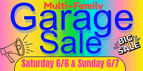 Huge Garage sale