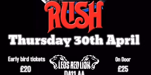 'Moving Pictures'.... 'A Tribute To Rush'