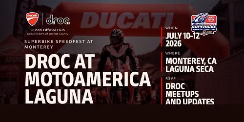 DROC at Laguna Seca MotoAmerica