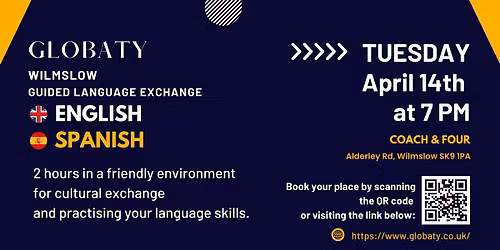 Wilmslow Guided English - Spanish Language Exchange (Coach & Four )
