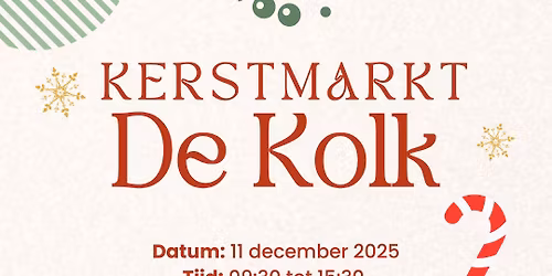 Kerstmarkt bij De Kolk!