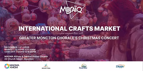 MOSA\u00cfQ International Crafts Market \u2013 Christmas Edition!