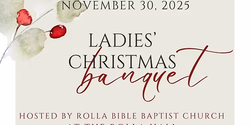 Ladies' Christmas Banquet