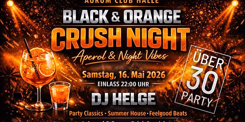 Black & Orange Crush Night 