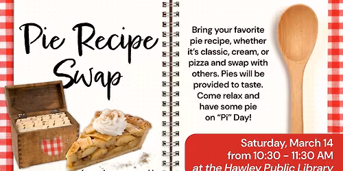 Pie Recipe Swap
