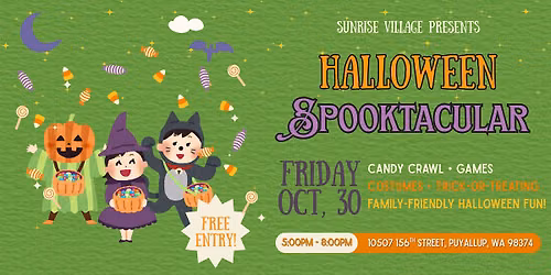 Halloween Spooktacular at Sunrise Village