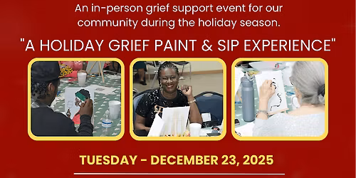 Holiday Grief Paint & Sip Experience