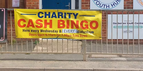 Weekly Saturday Night Charity Bingo in Support of Two Registered Charities 