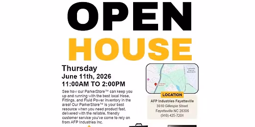 AFP Industries' Fayetteville ParkerStore\u2122 Hose Blitz & Open House