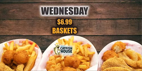 WEDNESDAYS at David\u2019s Catfish House \u2013 Milton!