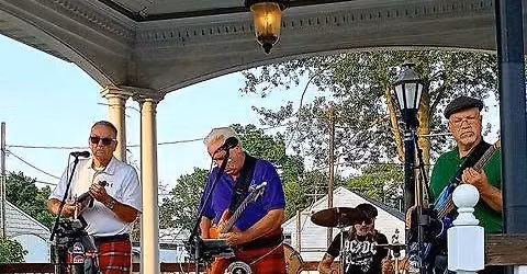 Tom Keefer and Celtic Cross LIVE  at the Newfane Gazebo