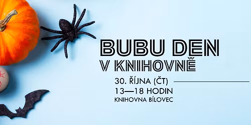 BUBU DEN v knihovn\u011b \ud83d\udc7b
