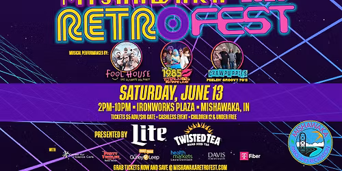 The 1985 - Totally 80's Mixtape LIVE! @ Mishawaka Retrofest | Mishawaka, IN