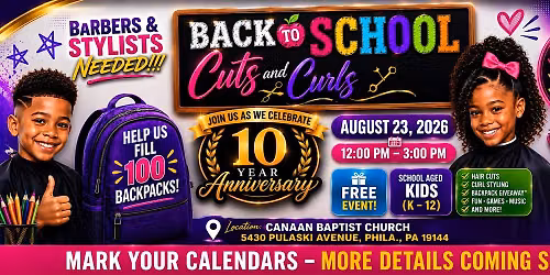 2026 BACK TO SCHOOL~ CUTS & CURLS ~ FREE EVENT