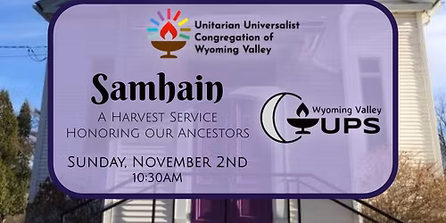Sunday Service - Samhain with WVCUUPs