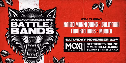 BandWagon Presents: Battle of the Bands at Moxi Theater