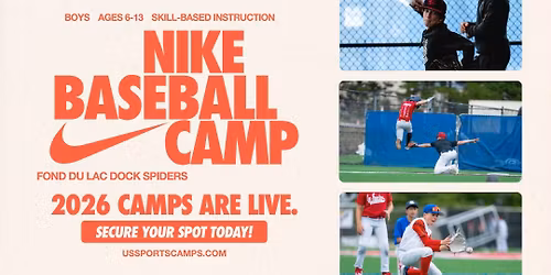 Dock Spiders x Nike Baseball Camp  