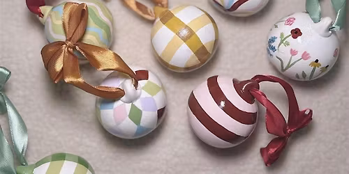 Salford Festive Bauble Painting