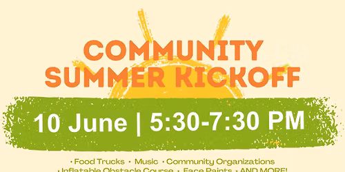 Community Summer Kickoff