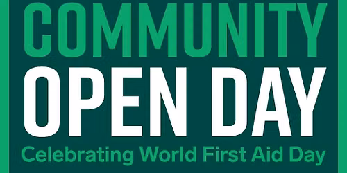 St John Community Open Day - Celebrating World First Aid Day