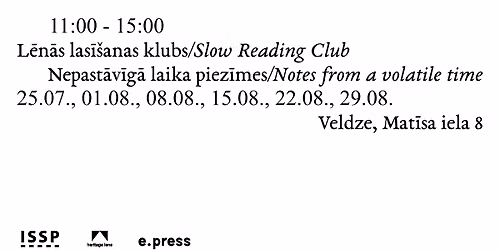 L\u0113n\u0101s las\u012b\u0161anas klubs\/Slow Reading Club (5)