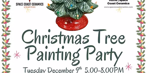 Christmas Tree Painting Party