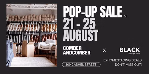 5-DAY POP UP SALE | Furniture, decor + more
