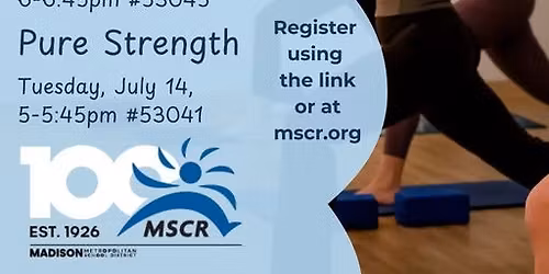 OUTDOOR Pure Strength with MSCR & Running Diva Mom