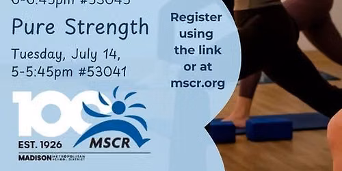 OUTDOOR Pure Strength with MSCR & Running Diva Mom