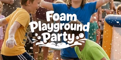 Foam Playground Party: A Playful Outdoor Foam Experience For Kids