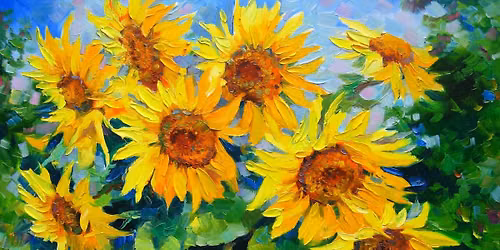 Sunflower Paint Night