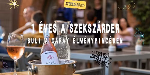 \ud83d\udca5 1 \u00e9ves a Szeksz\u00e1rder \u2013 Buli a Garay \u00c9lm\u00e9nyPinc\u00e9ben | zene: Vinyl Spinnaz
