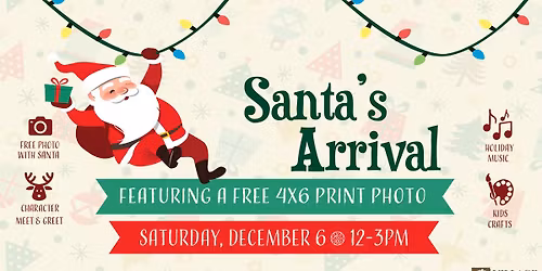 Santa's Arrival Event at Village at Stone Oak