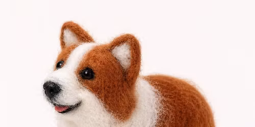 Corgi-Beginner Needle Felting