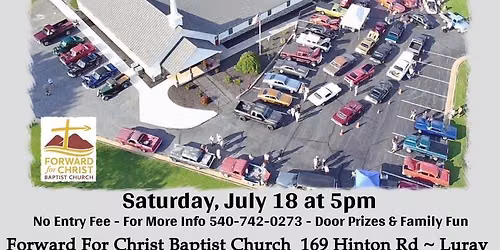4th Annual Cruise In For Christ
