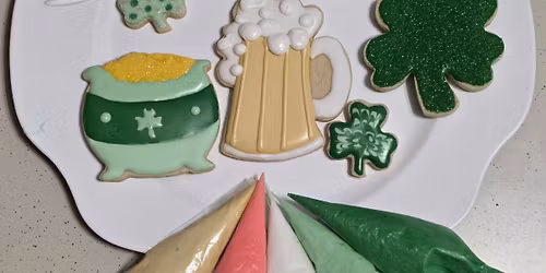 St Patrick's Day Cookie Decorating with Michelle